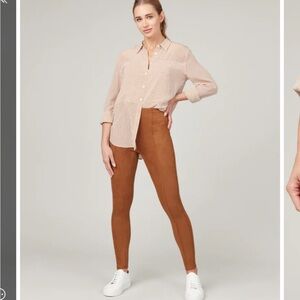 Spanx Faux Suede Leggings